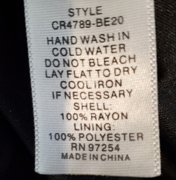 💚5/$25 Black & White Boho Print Maxi Slip Dress Size Small Flowy - Picture 10 of 10